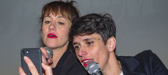 Pepa Cases y Maria Juan en el espectáculo / PASCUAL LENGUA