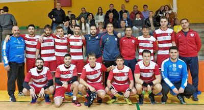 El equipo después de la victoria en Nules / BM Castell