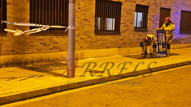 'Alerta roja' viento. Medidas y sucesos en Onda
