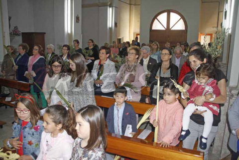 Domingo de Ramos 2019 en las Parroquias de Artesa y San Bartolomé