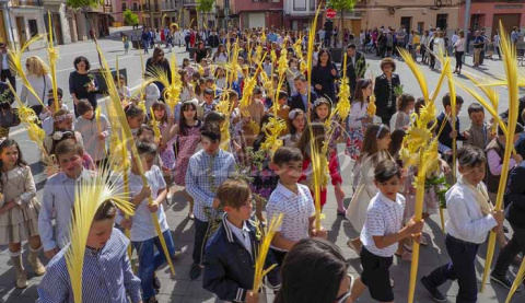 Domingo de Ramos 2019 en la Parroquia de la Asunción