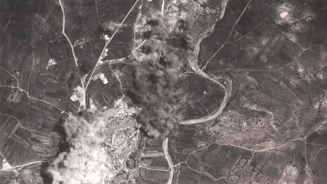 Bombardeig sobre el casc urbà d’ Onda