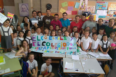 Convivencia entre los alumnos del colegio Madre M. Rosa Molas y usuarios del C. O. El Molí / ARRELS