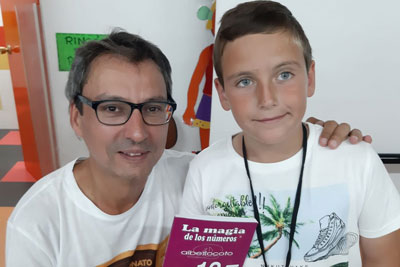 Carlos junto a Alberto Coto / ARRELS