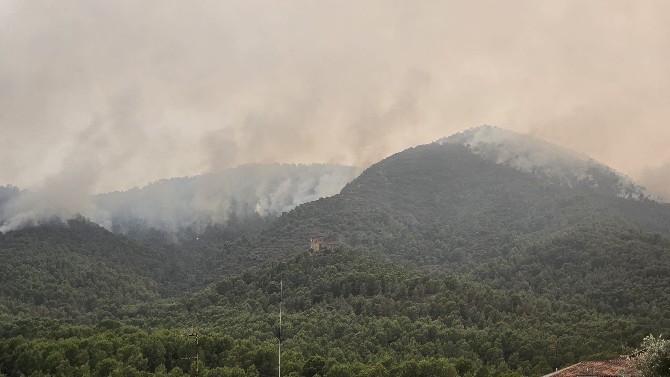 Incendio: Frente abierto en Montí