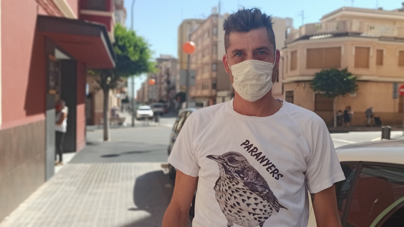 Salva Aguilella, miembro de Apaval y organizador del evento / LL. D.