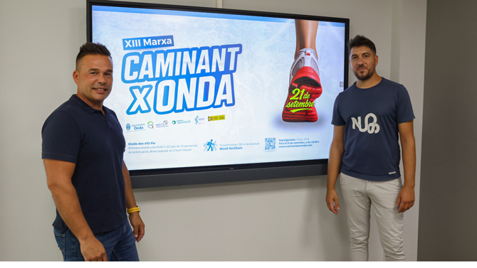 'Caminant per Onda' para el domingo 21