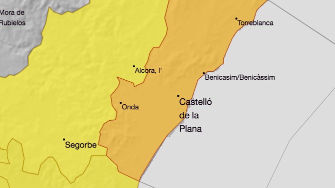 Imagen extraída de aemet.es
