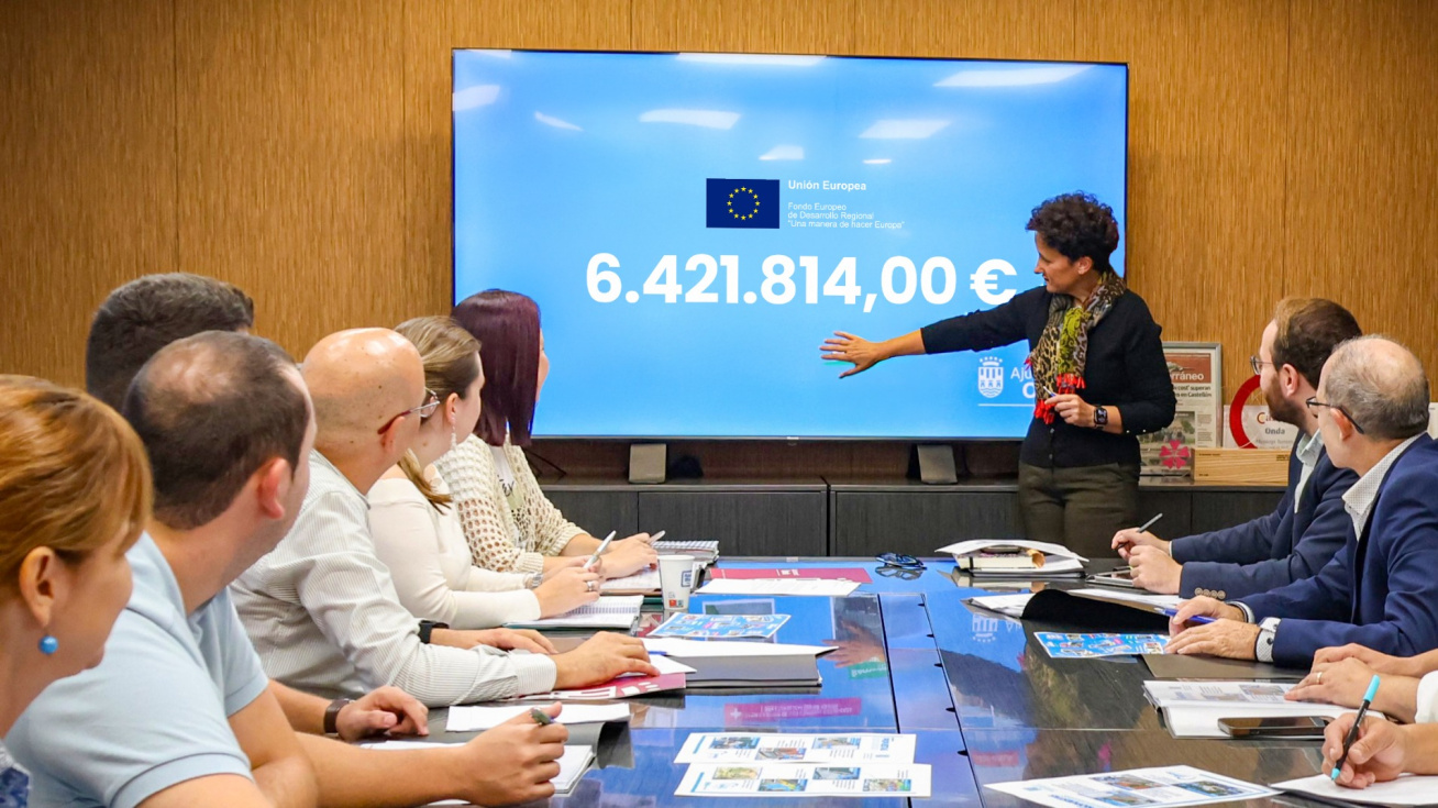 Onda lidera la inversión de Europa en la provincia con 6,4 millones para su transformación urbana y sostenible